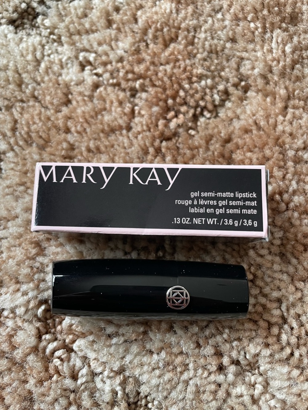 Mary Kay Gel Semi-Matte Lipstick — Crushed Berry.